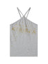 Bangkok Beach Metallic Halter Top