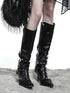 Moon Priestess Stacked Heel Boots