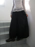 ang project Vintage Solid Multi Pleat Pocket Cargo Pants With Elastic Waist