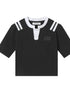 Baroque Football Tee For Women V-Neck T-Shirt Long-Sleeve