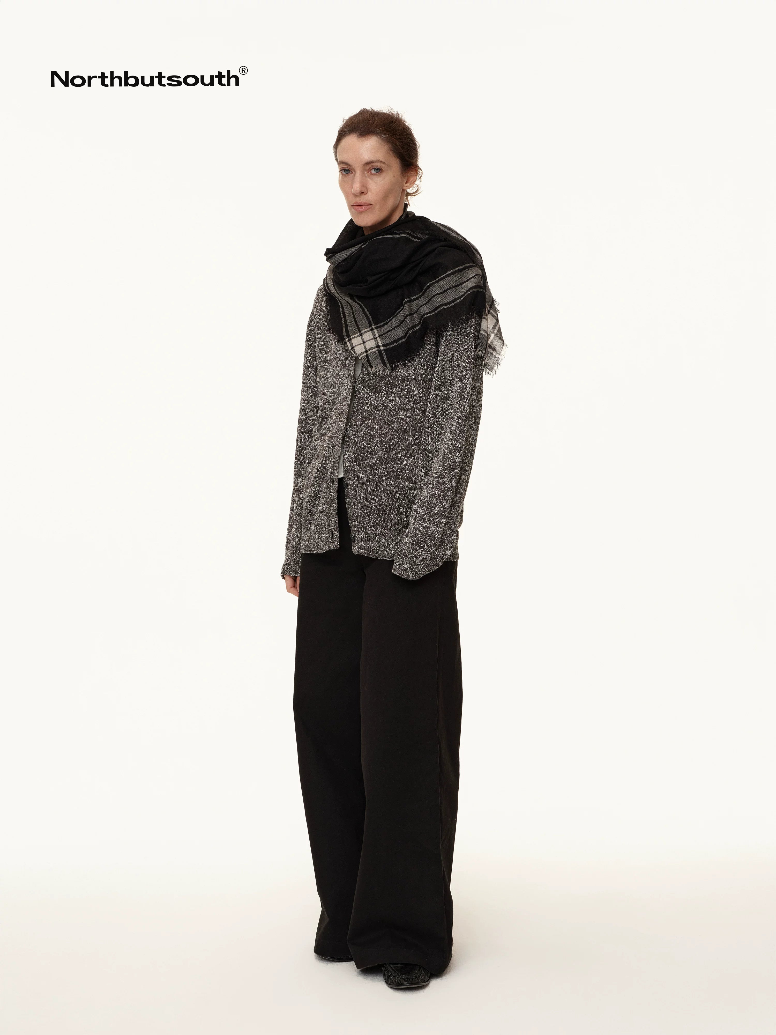 Black And White Stripe Women&
