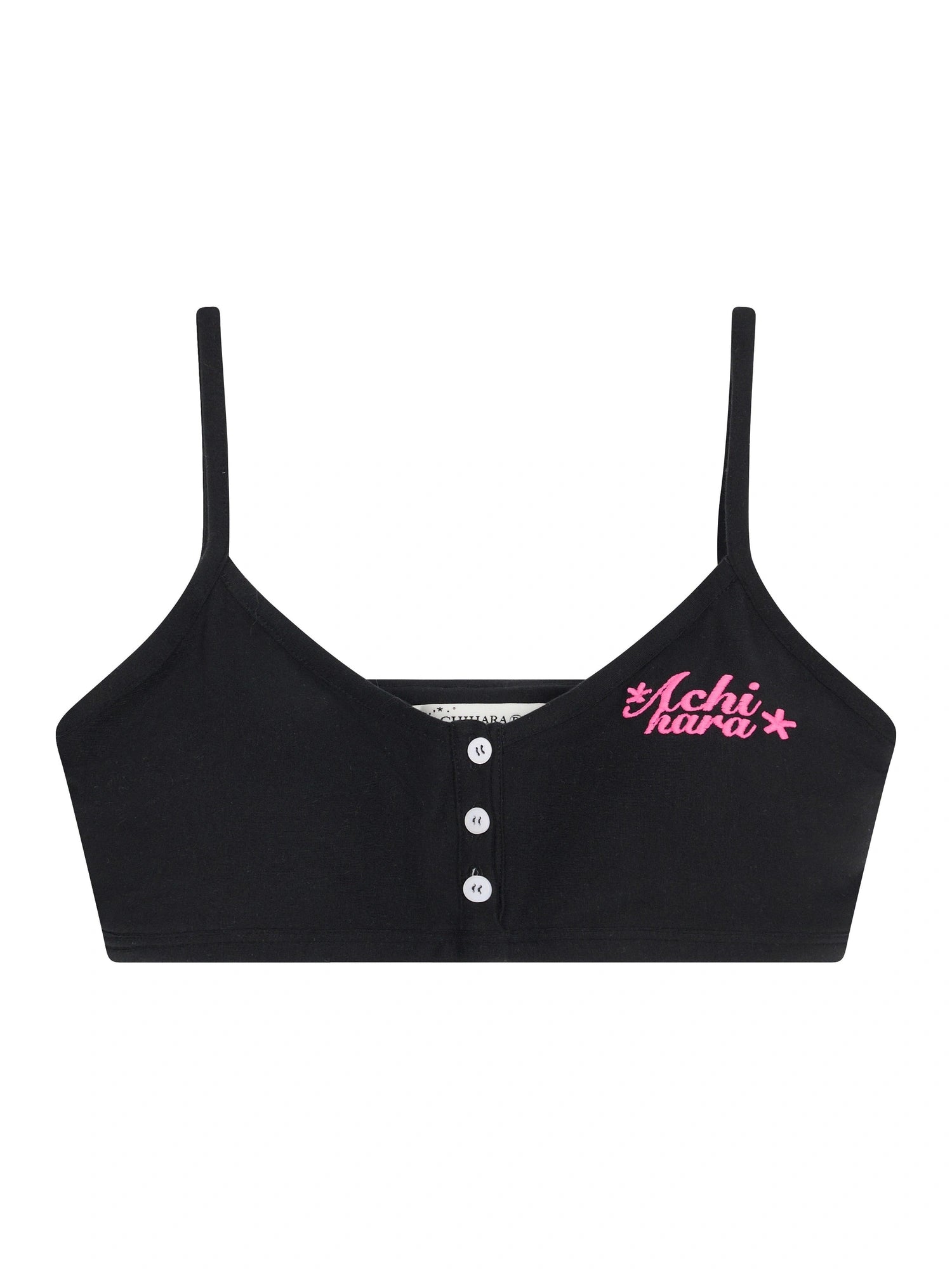Brittany Candy Bralette V-Neck T-Shirt Long-Sleeve