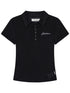 Glassine Polo Tee Slim Fit Breathable Short Sleeve Top