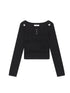 Hawaii Hooded Crop Tee