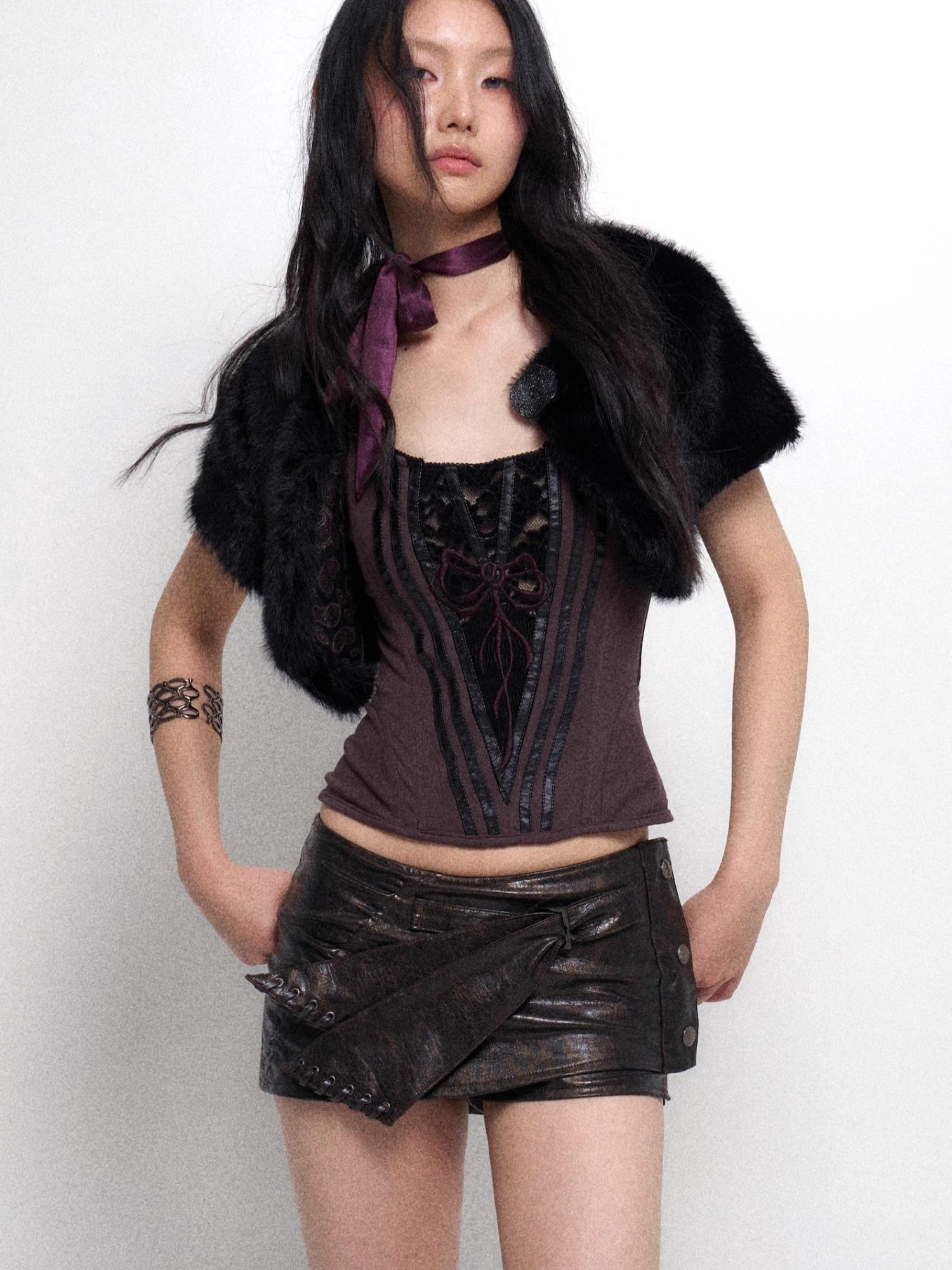 Flowers birds Market Black Plush Hottie Set