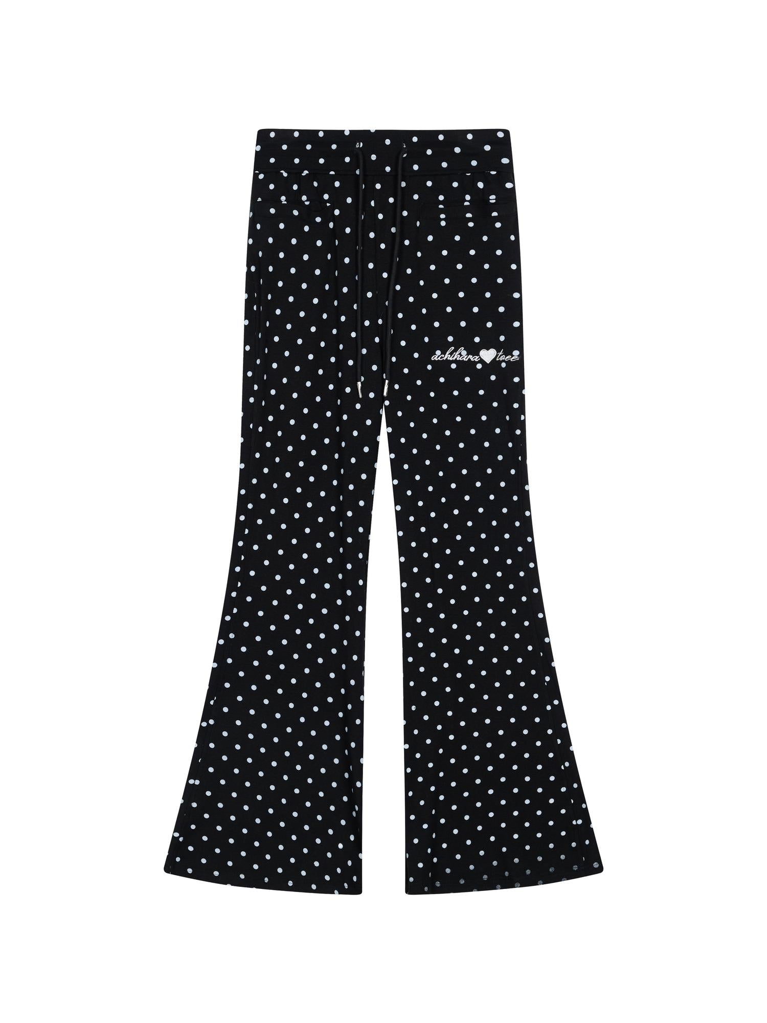 Achihara Toee Flared Knit Pants
