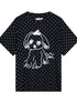 Toee Graphic Print Relaxed Fit Knit T Shirt