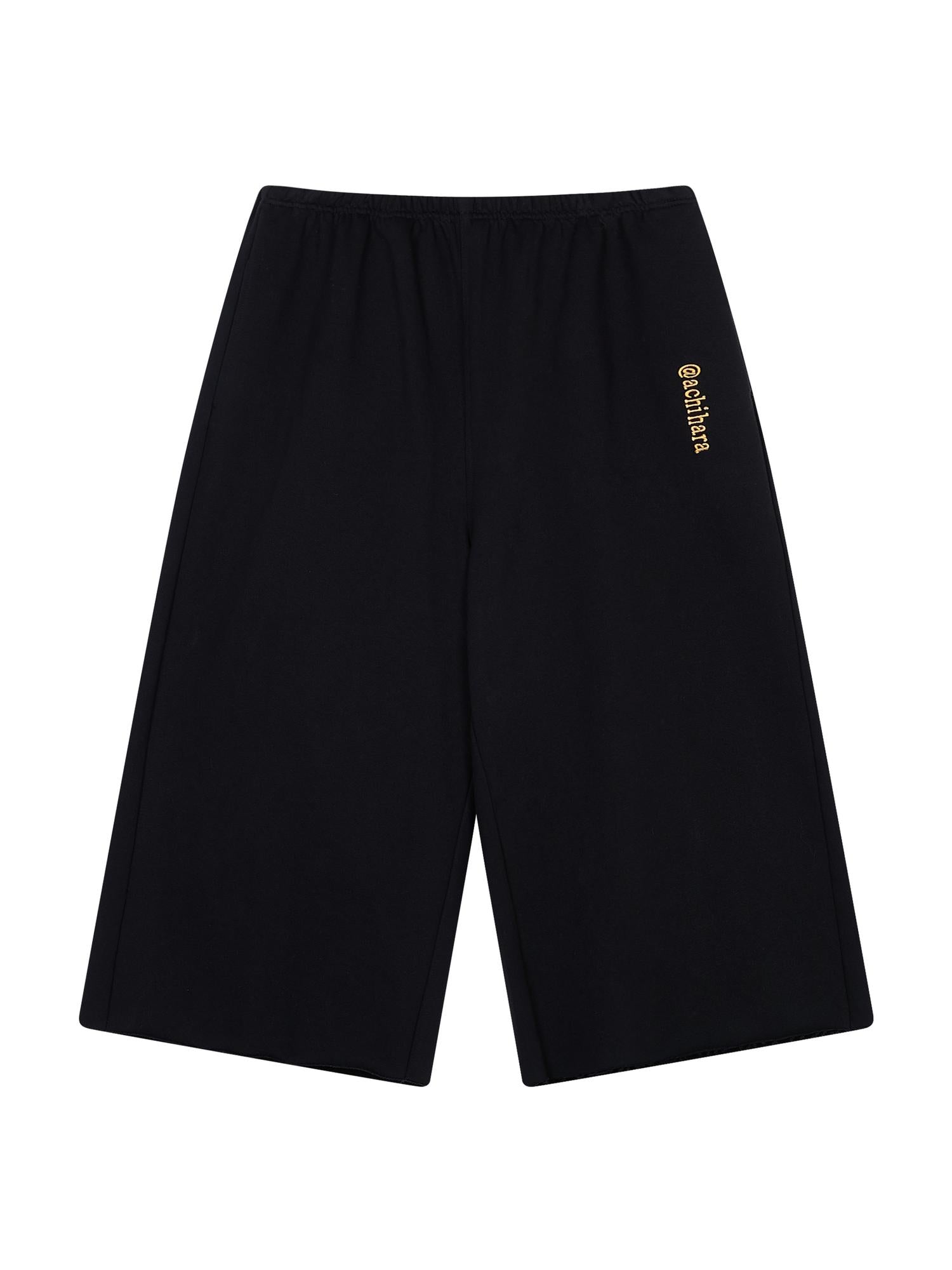 Achihara Achihara Distressed Hem Cargo Joggers