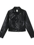 Minnie S Vintage Pu Leather Jacket