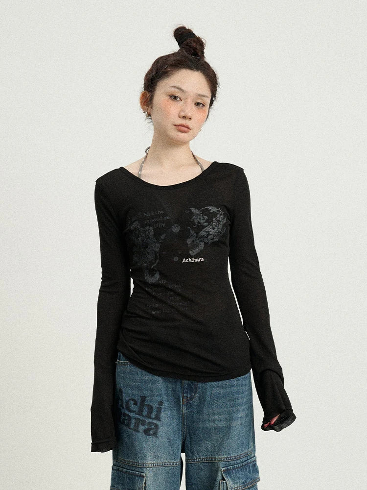 Fish Princess Long Sleeve T-shirt