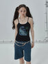 Sparkly Disco Summer Sleeveless T-Shirt & Vest