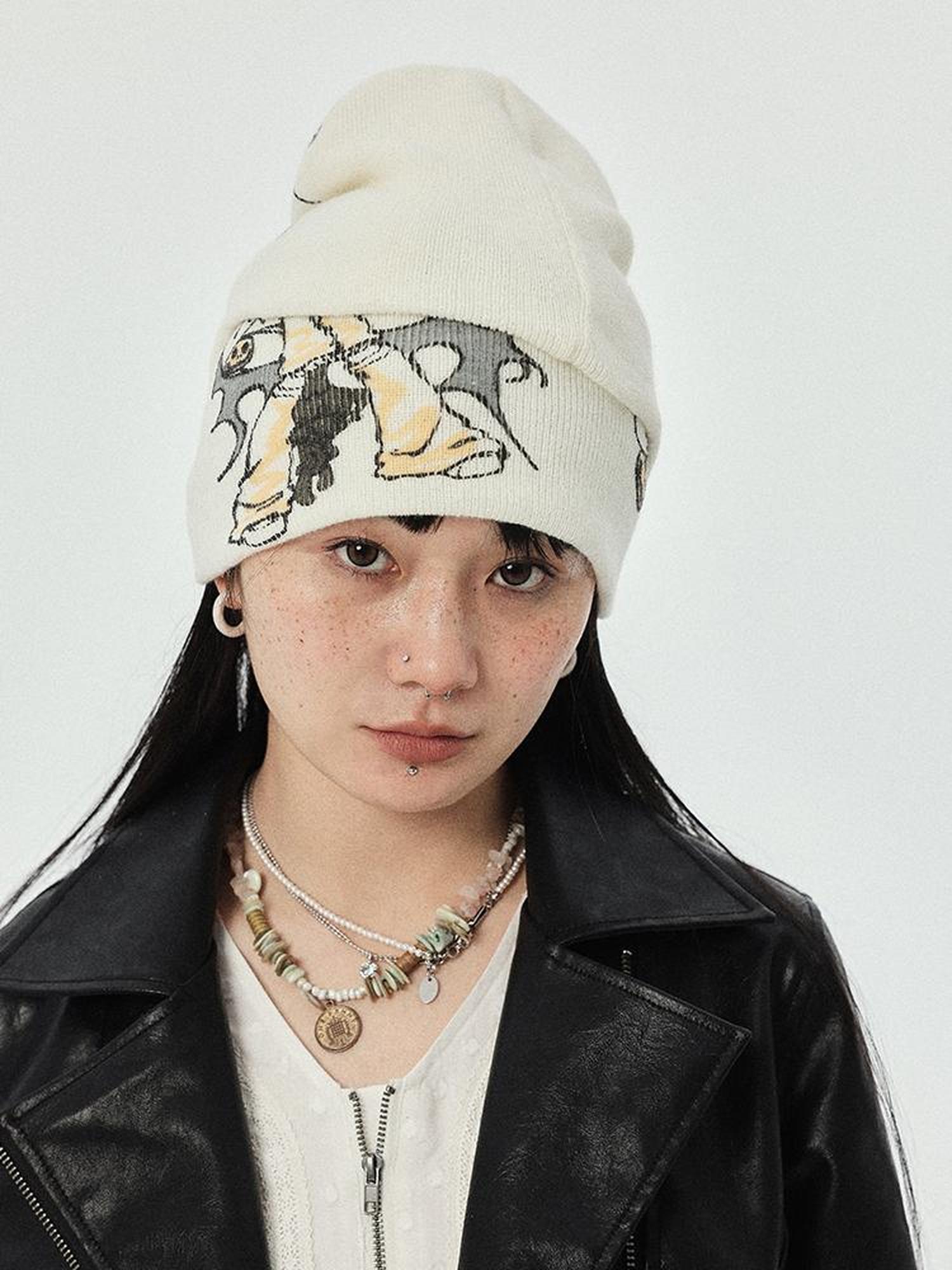 Achihara Bloom Bloom Dual Persona Beanie