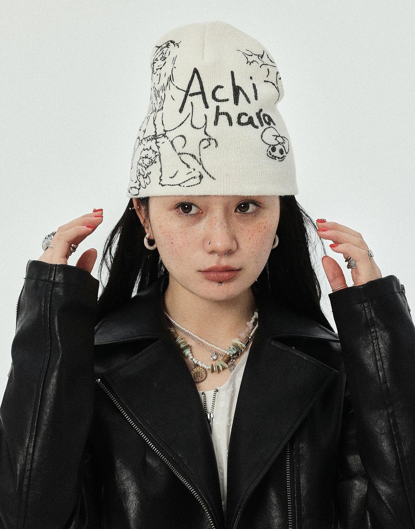 Achihara Bloom Bloom Dual Persona Beanie