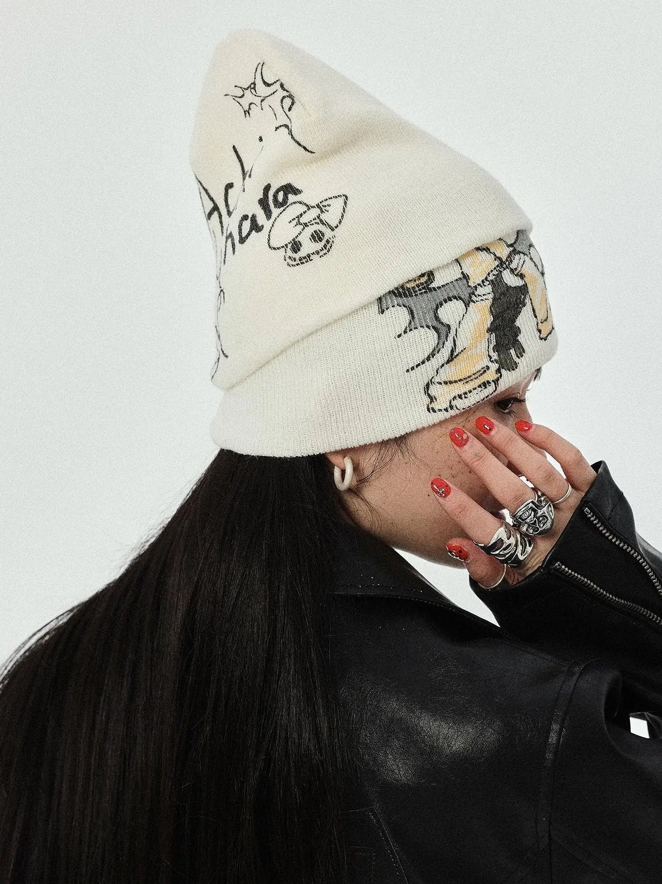 Bloom Bloom Dual Persona Beanie