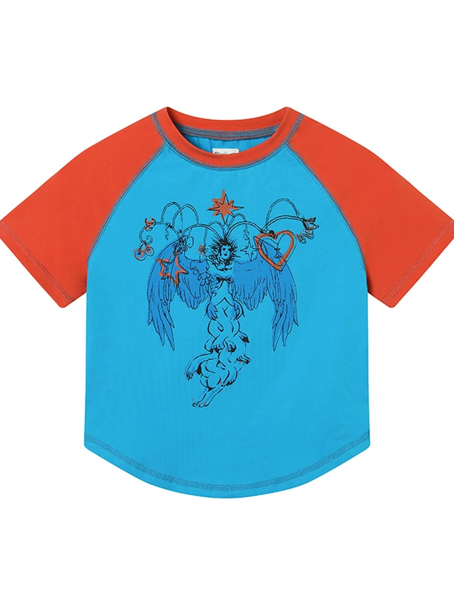 Icarus Sleeve Tee Sun Sea Colorblock