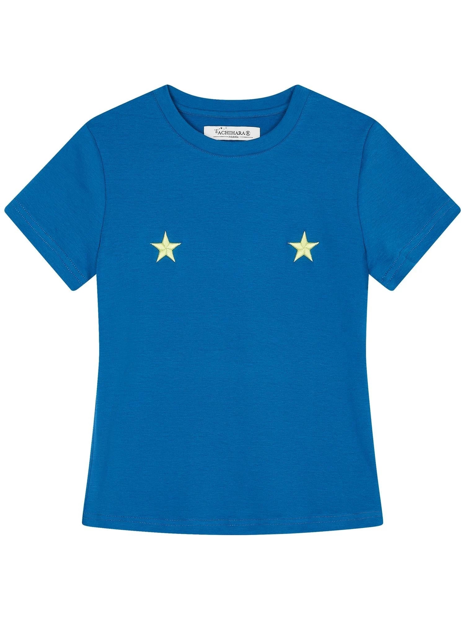 Sleepless Stars Embroidered Tee