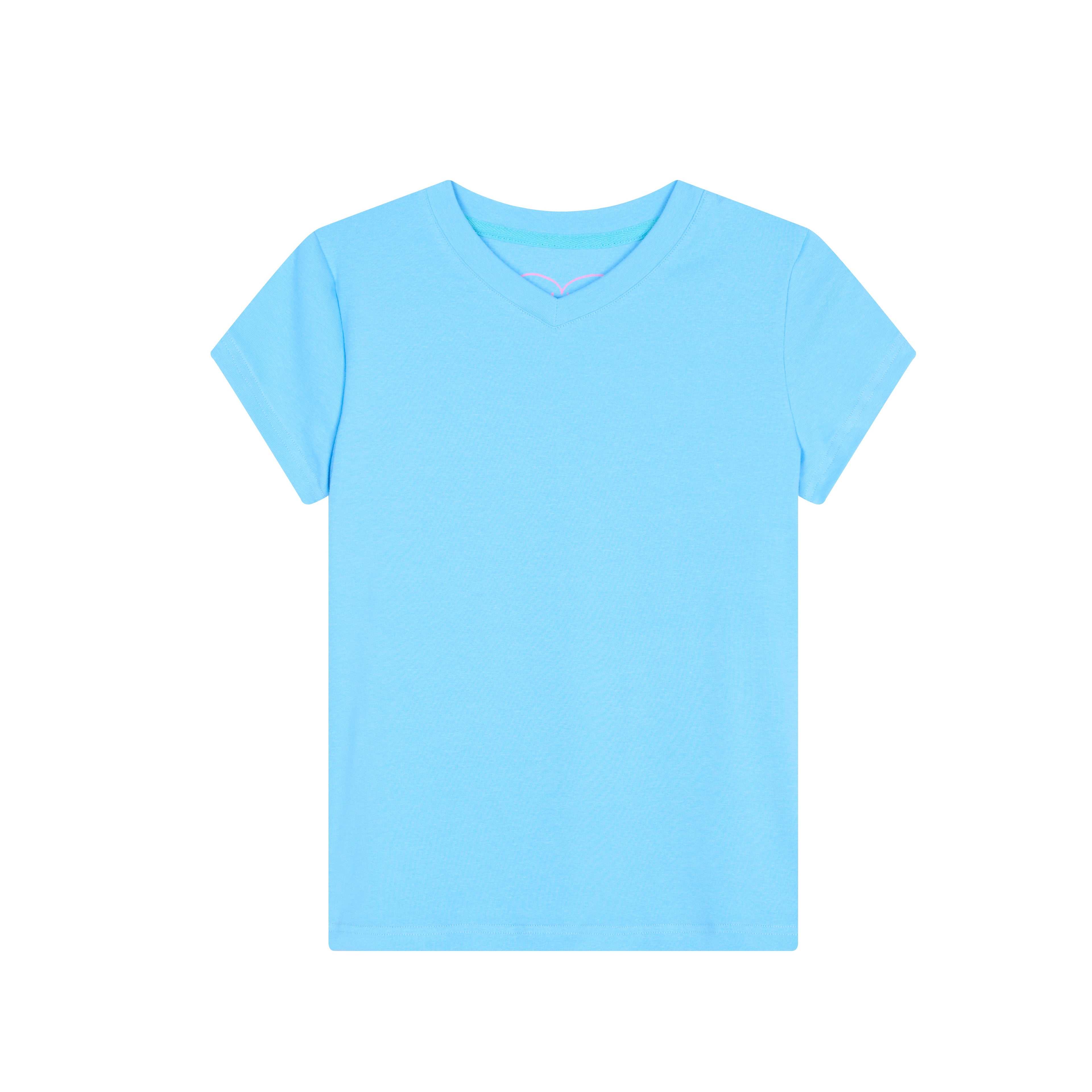 Achihara Jelly V-Neck Stretch Tee