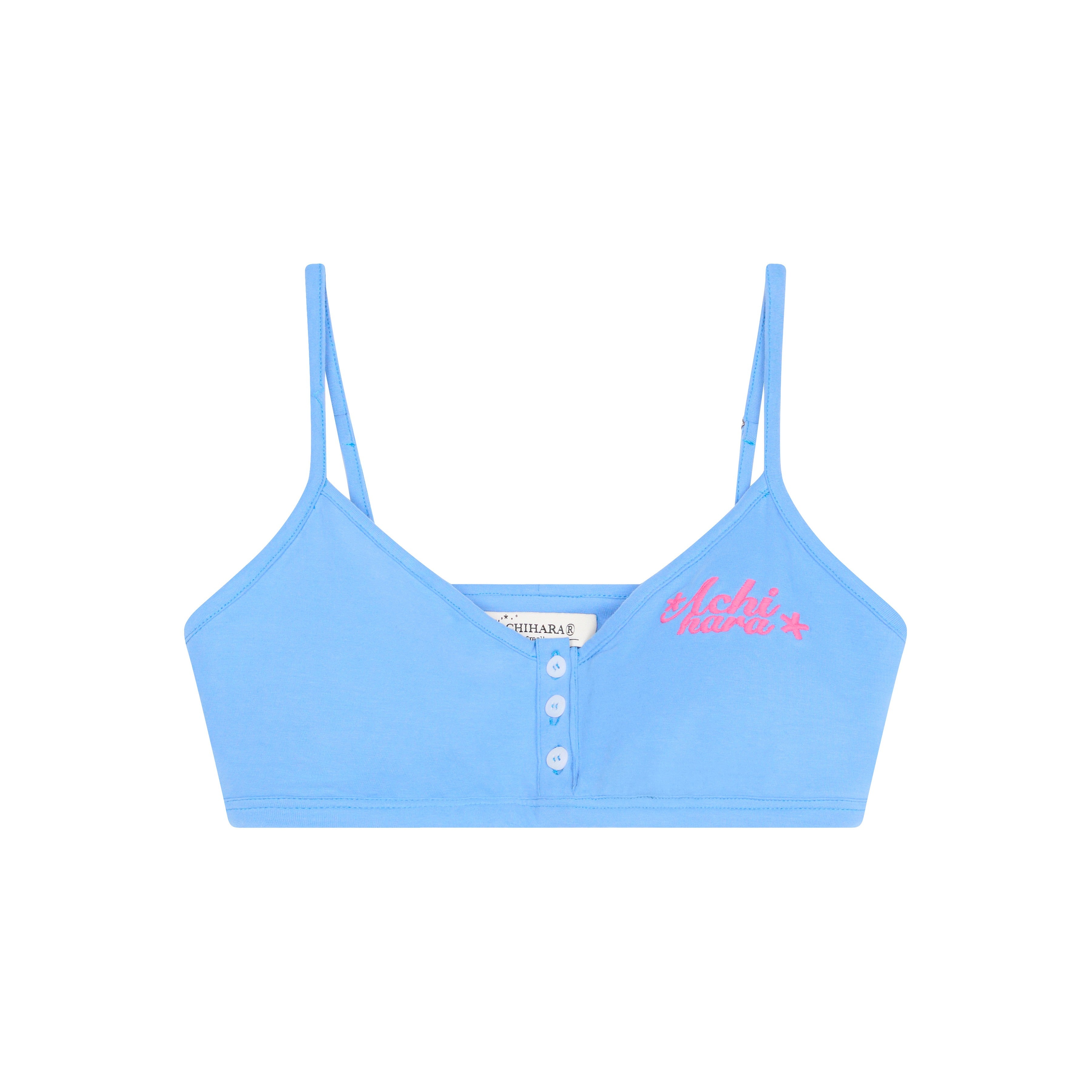 Achihara Brittany Candy Bralette V-Neck T-Shirt Long-Sleeve