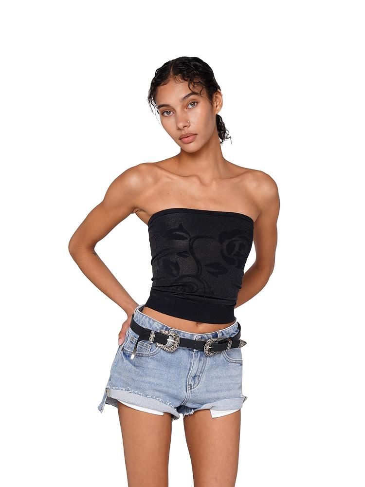 SweetChilling Blue White Washed Denim Shorts Hotpants For Women Summer Spring