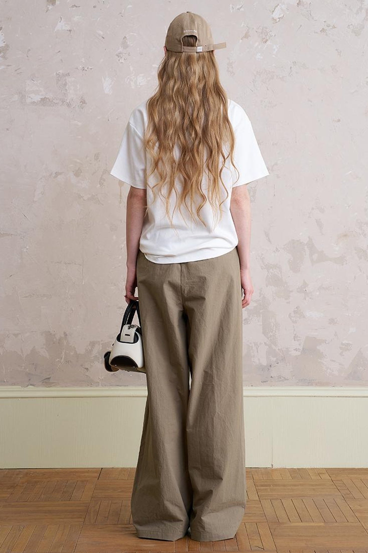 DIDDI MODA Bohemian Beaded Wide Leg Pants With DIY Waist Chain