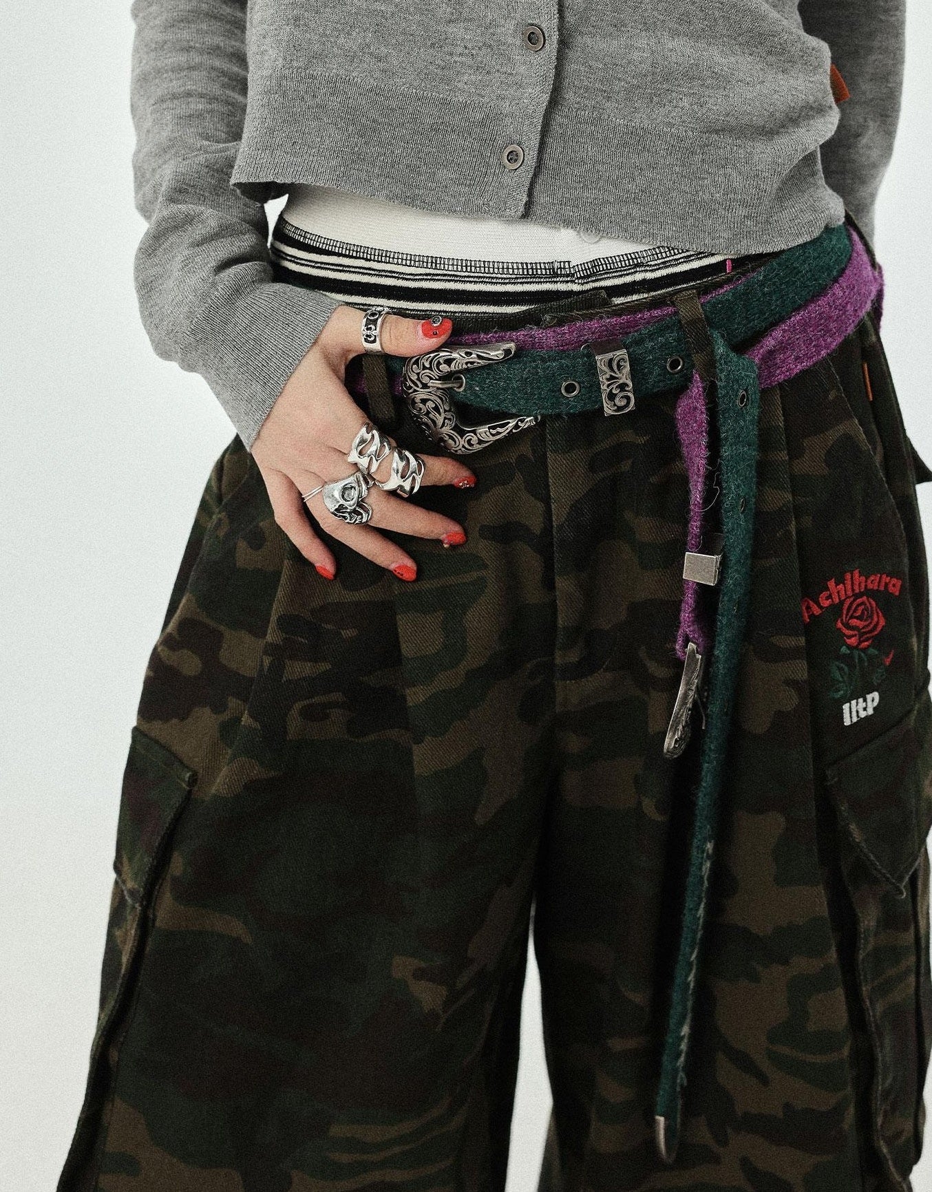 Achihara BoundEmotions Knit Belt