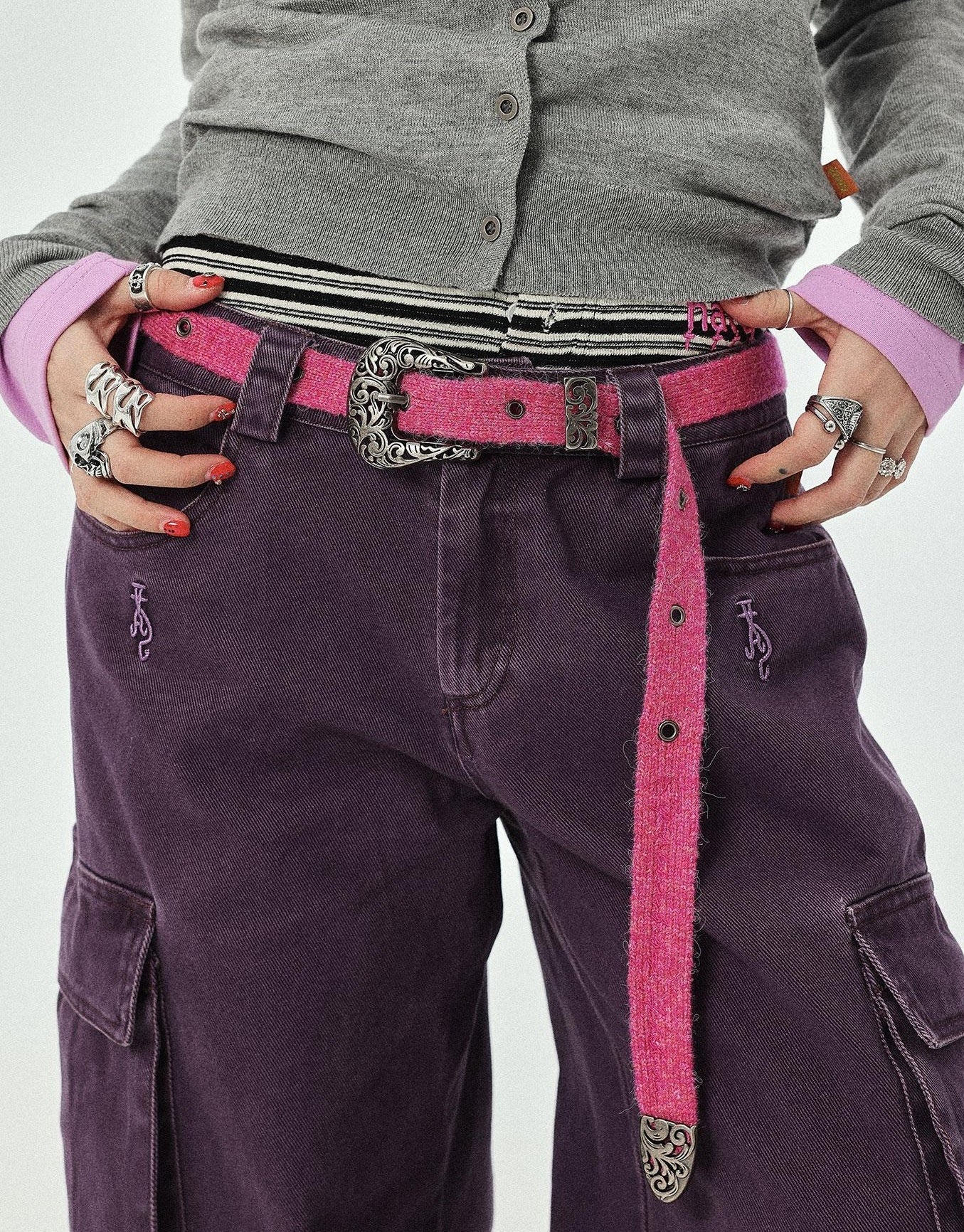 Achihara BoundEmotions Knit Belt