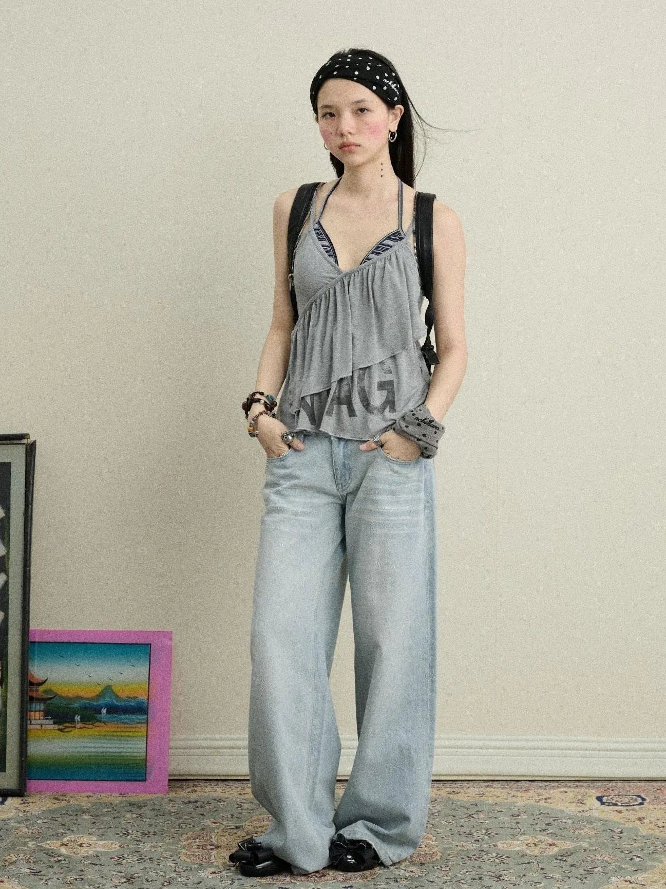 Breezy Wash Wide Leg Jeans