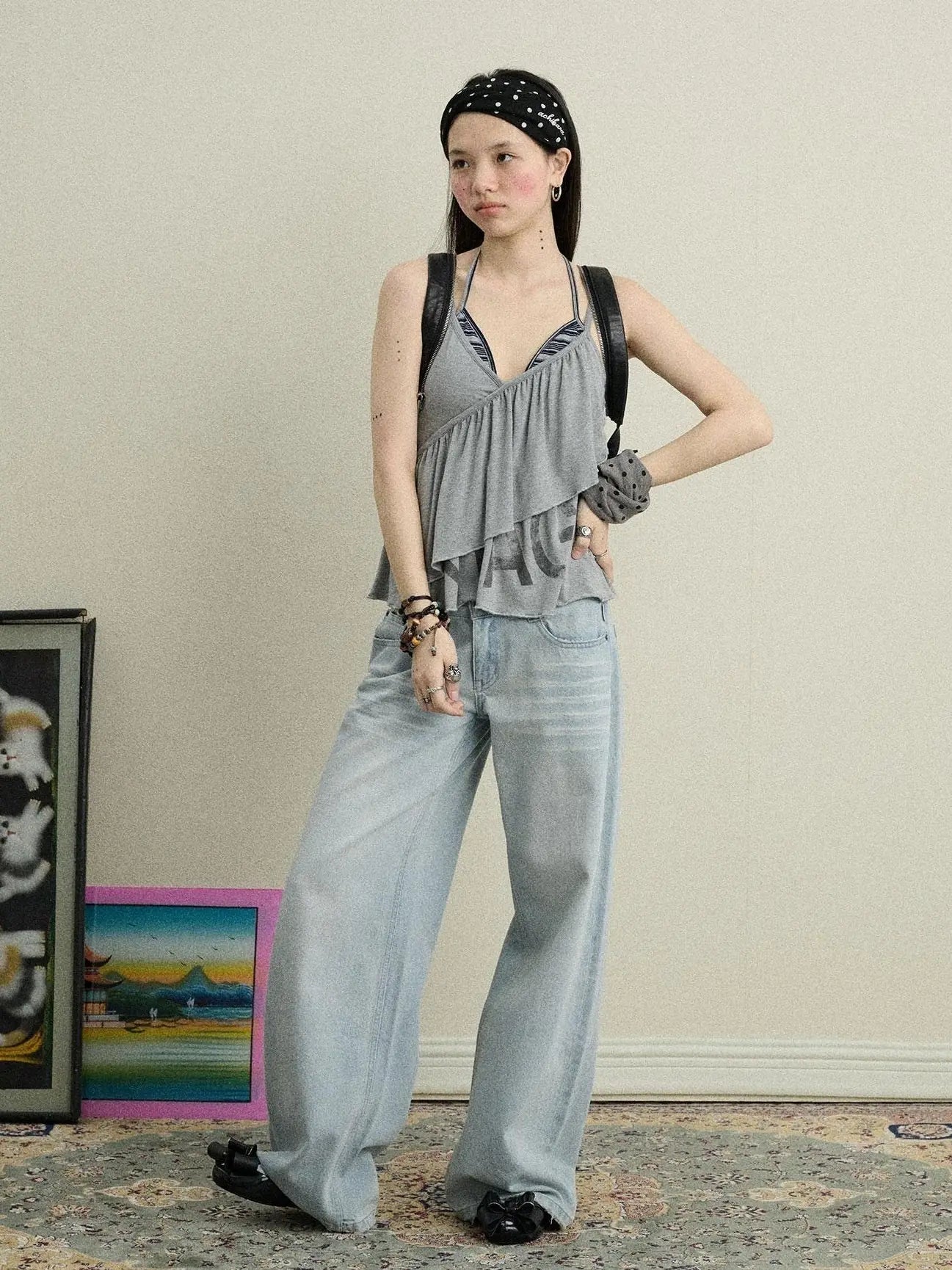 Breezy Wash Wide Leg Jeans