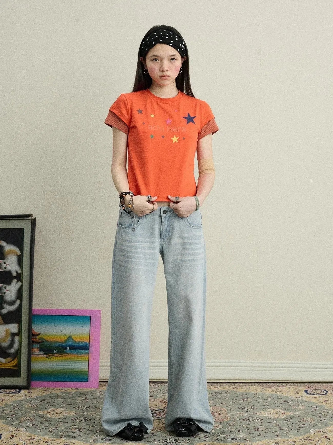 Breezy Wash Wide Leg Jeans