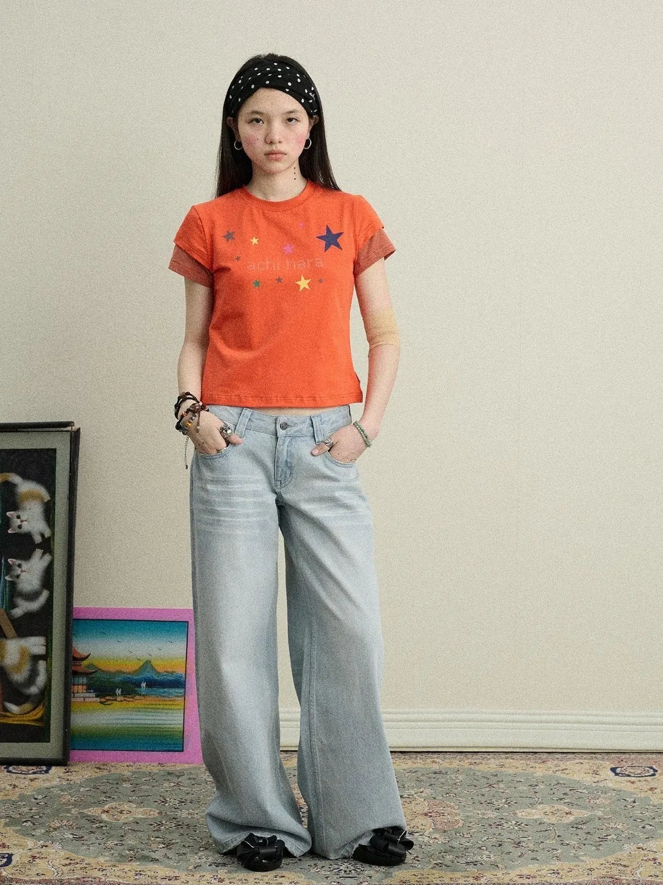 Breezy Wash Wide Leg Jeans