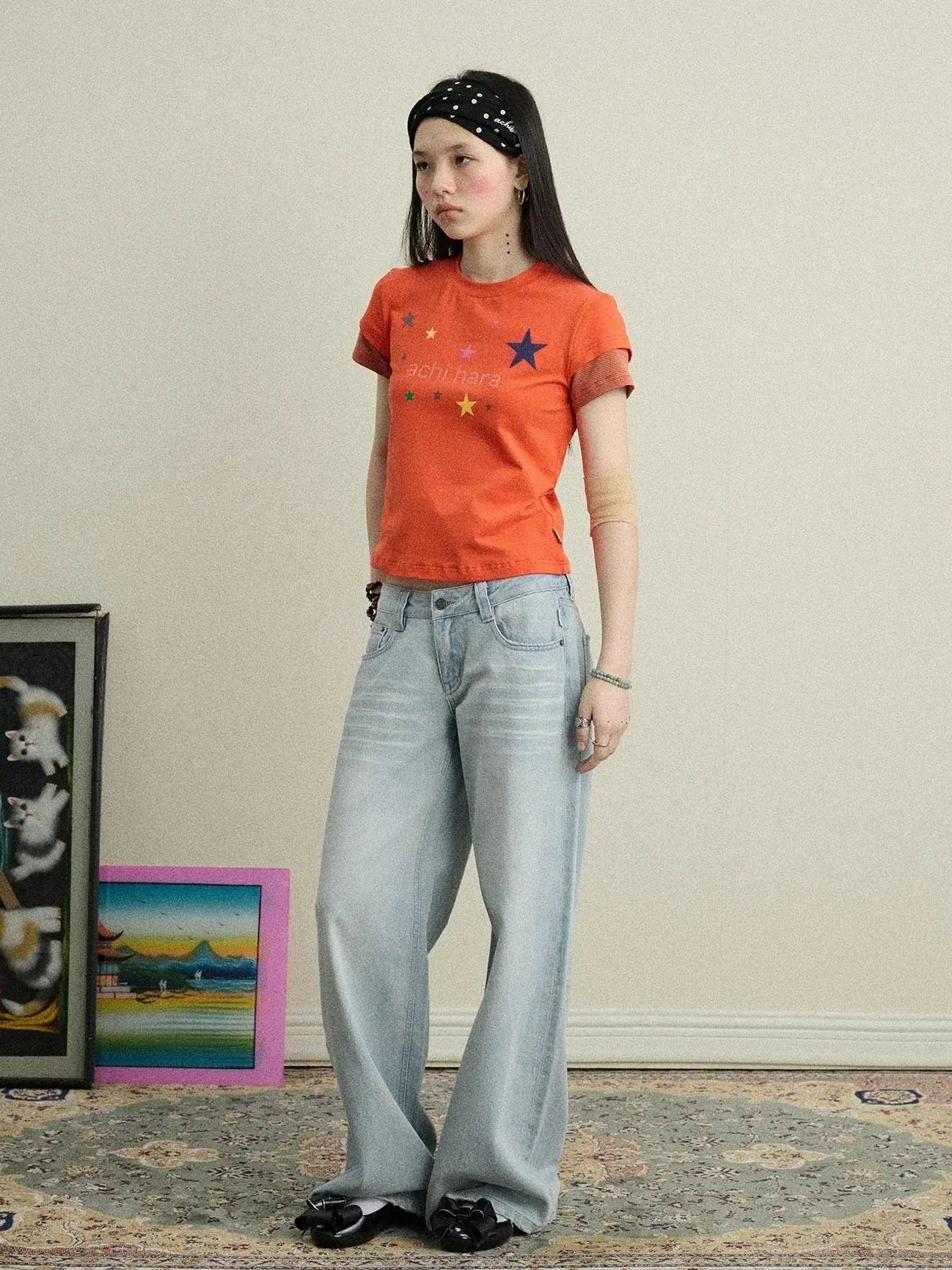 Breezy Wash Wide Leg Jeans