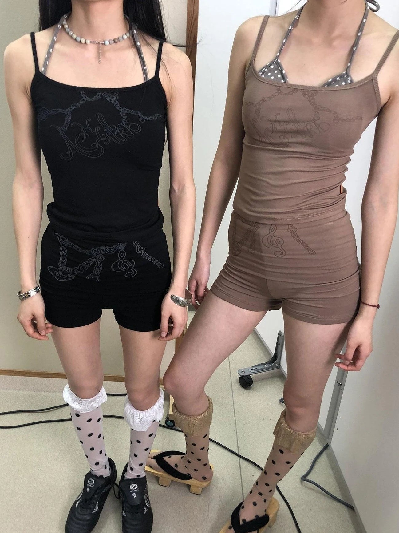Breton Chain Romance Sleeveless Top