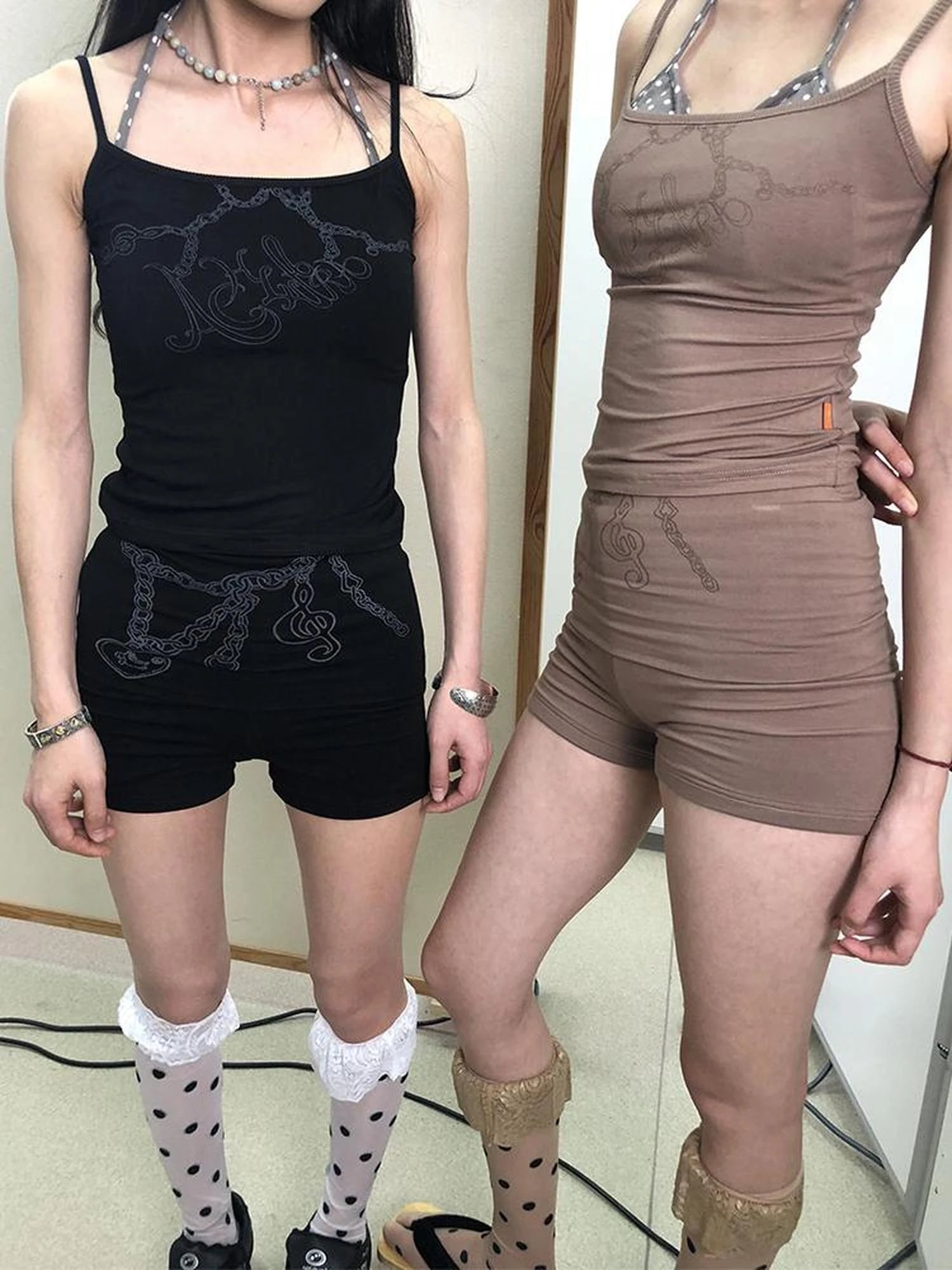 Breton Chain Romance Sleeveless Top