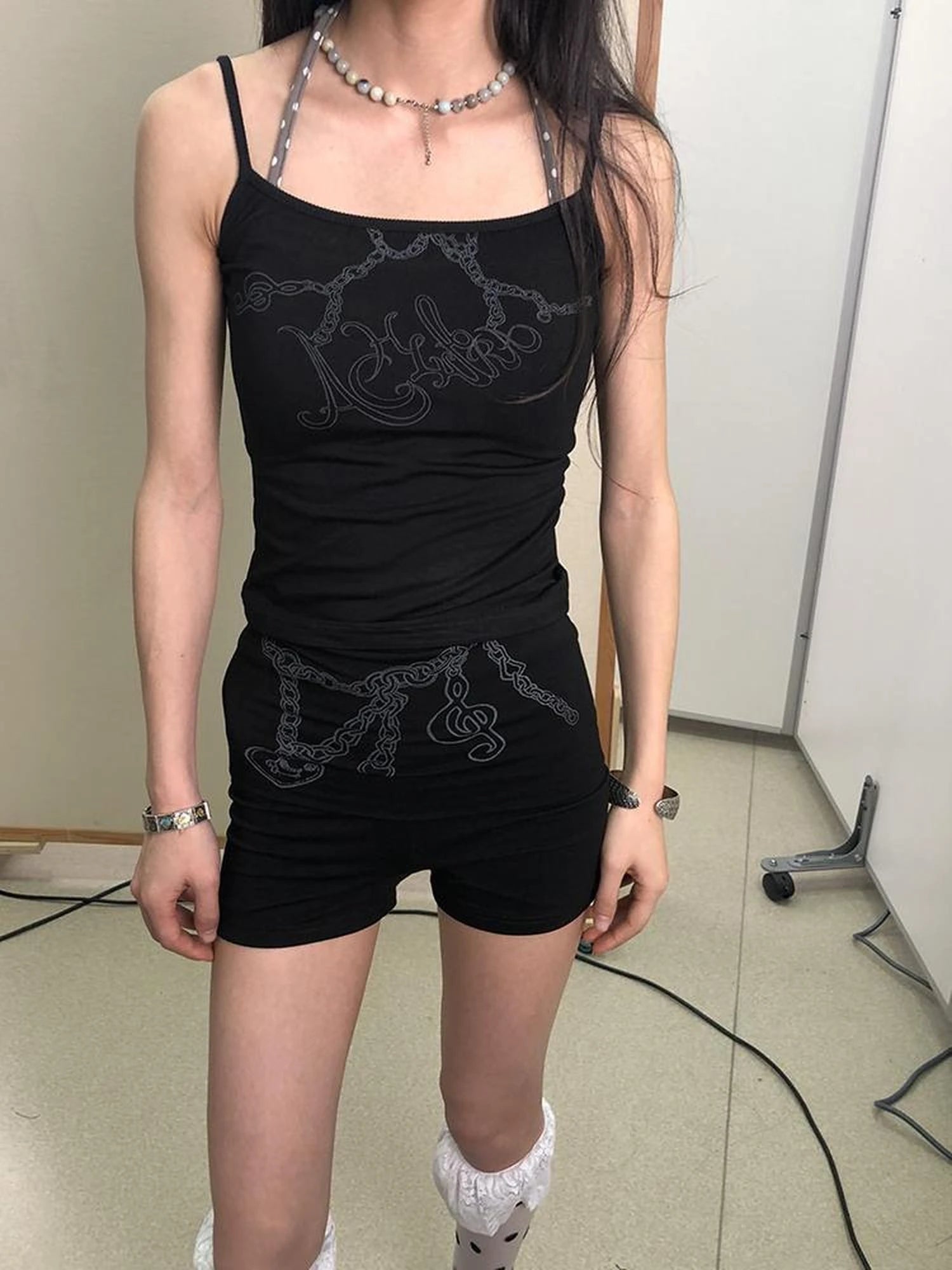 Breton Chain Romance Sleeveless Top
