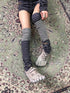 Breton Star-Print Leg Warmers