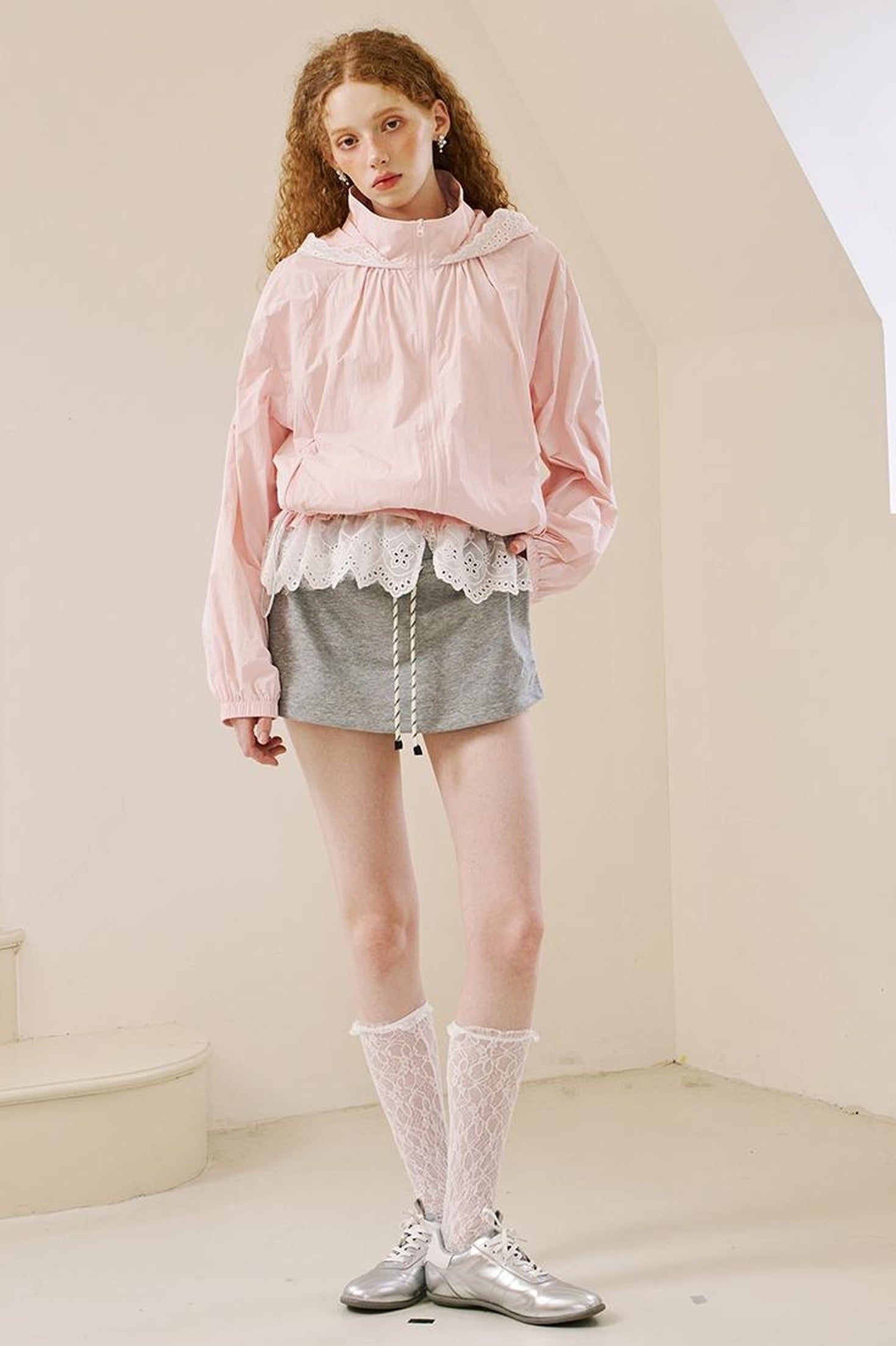 DIDDI MODA Butterfly Knot Off Shoulder A Line Shorts Set