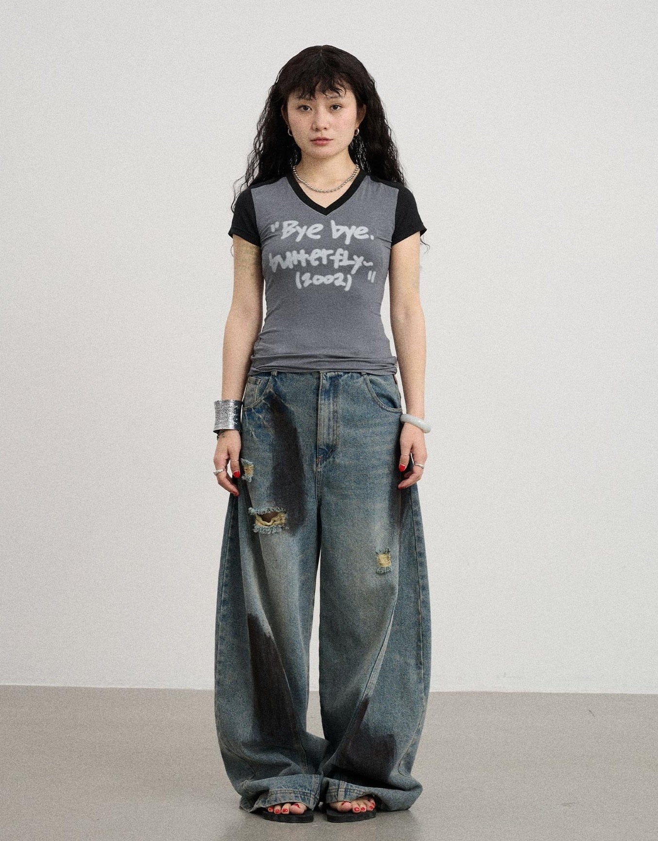 Achihara Bye Bye Paper Plane Tee