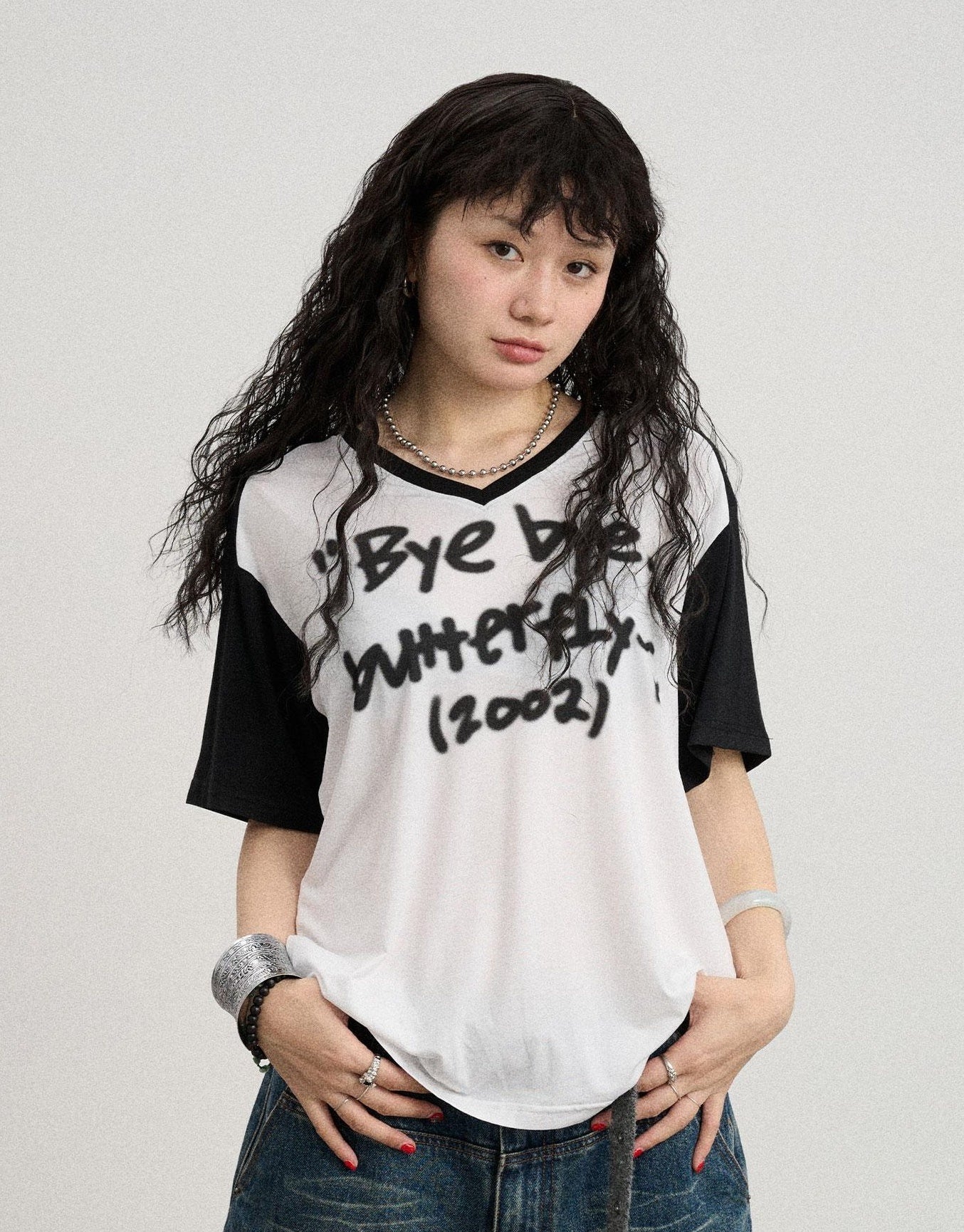 Achihara Bye Bye Paper Plane Tee