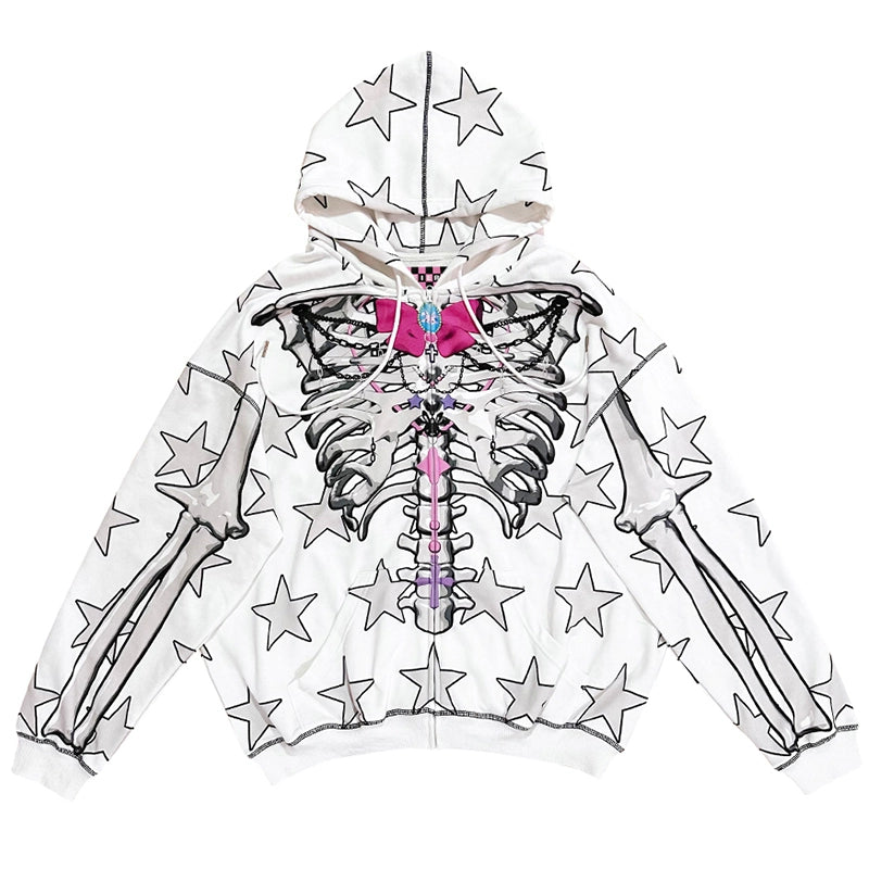 CFIERCE_Bow_Skull_Print_Hoodie_MISSTT