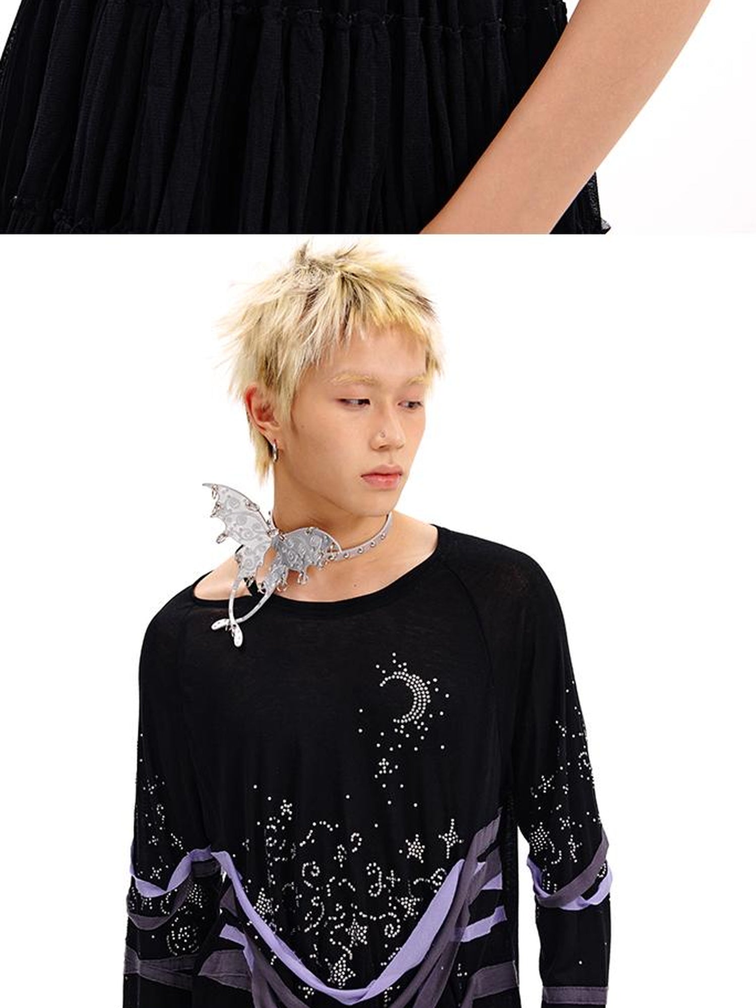 CFIERCE Butterfly Collar Necklace
