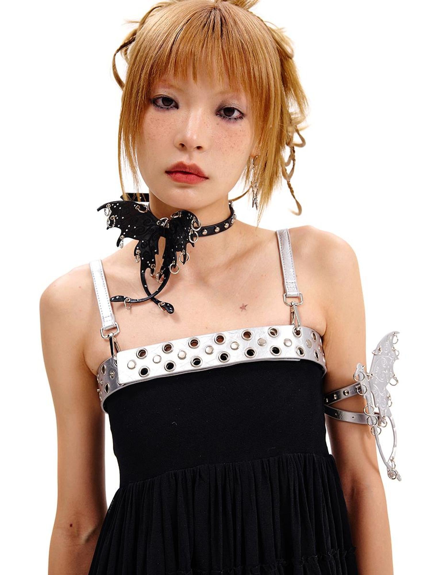 CFIERCE Butterfly Collar Necklace