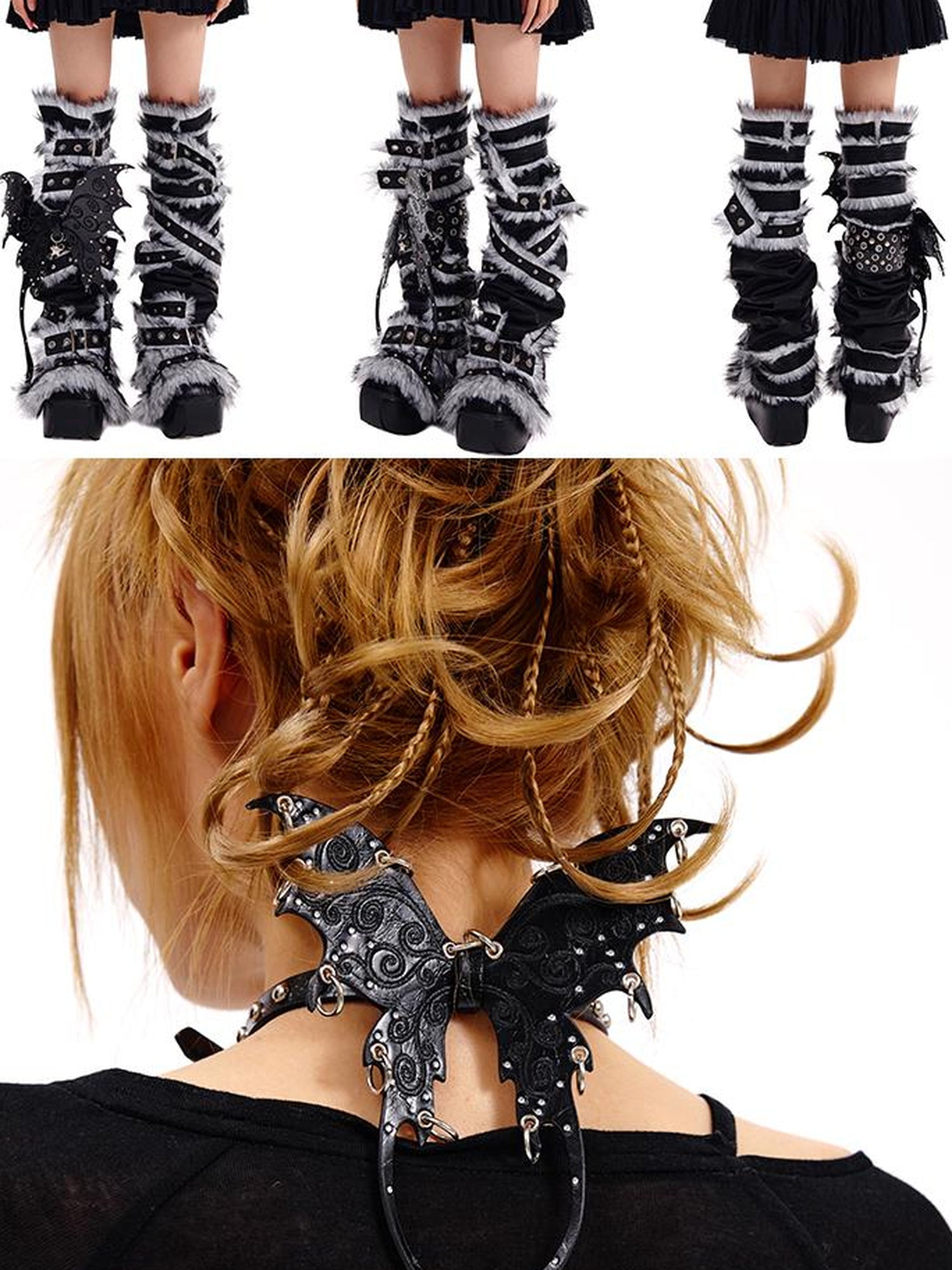 CFIERCE Butterfly Collar Necklace