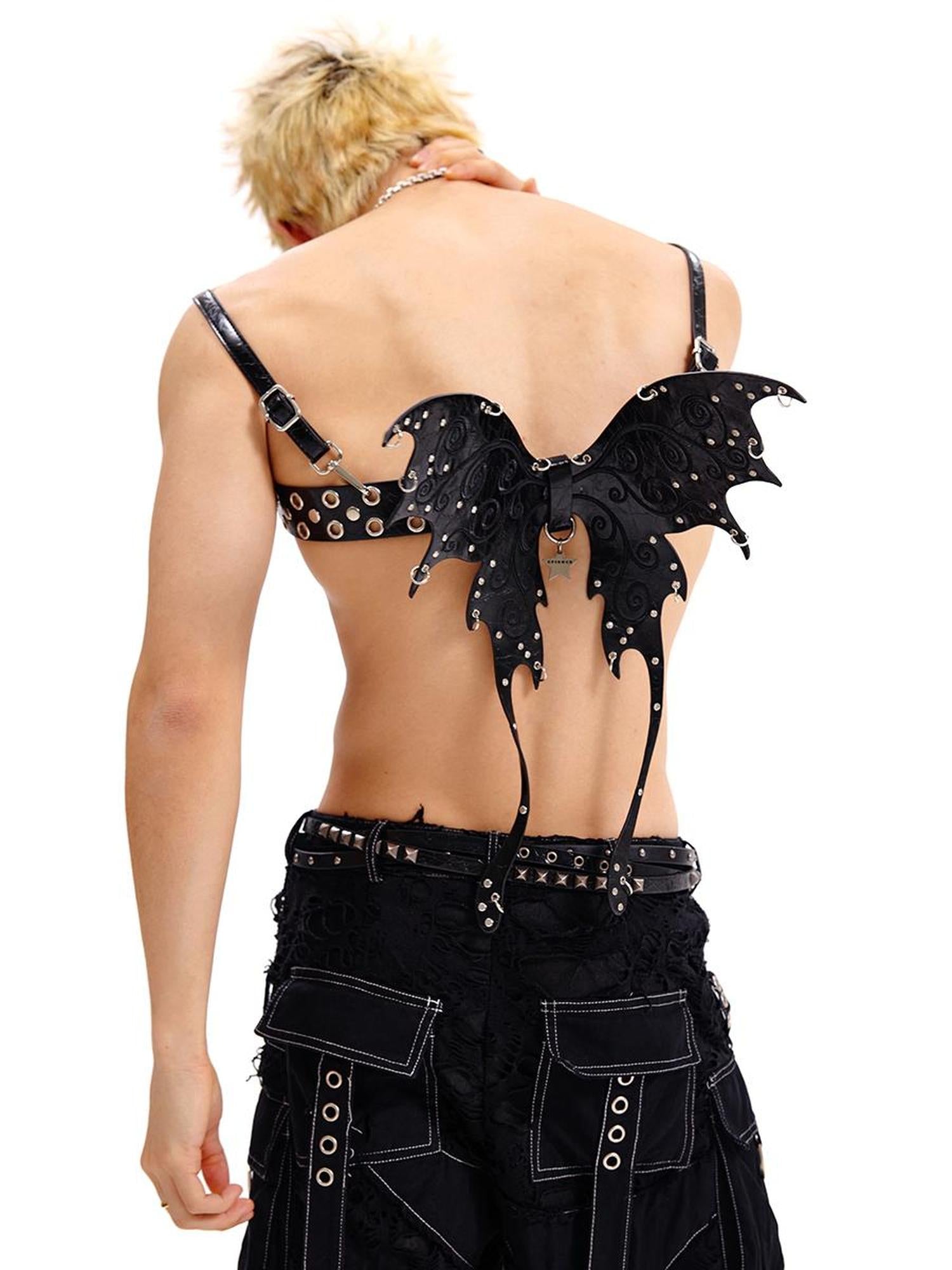 CFIERCE Butterfly Leather Belt