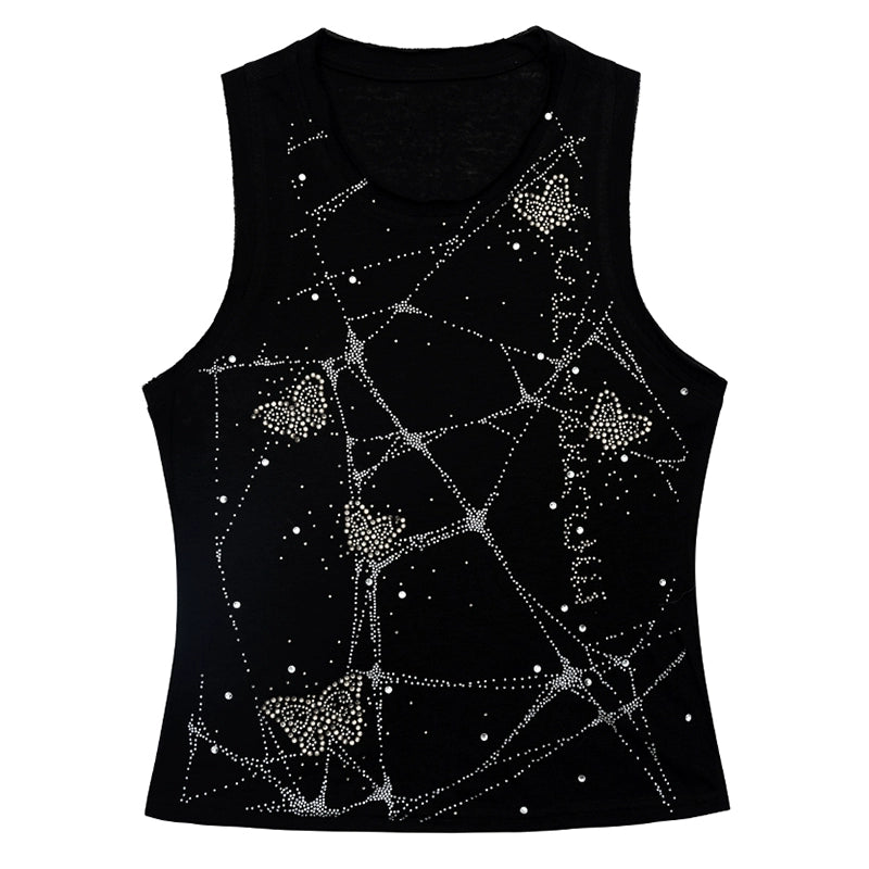 CFIERCE_Butterfly_Web_Crystal_Studded_Vest_MISSTT