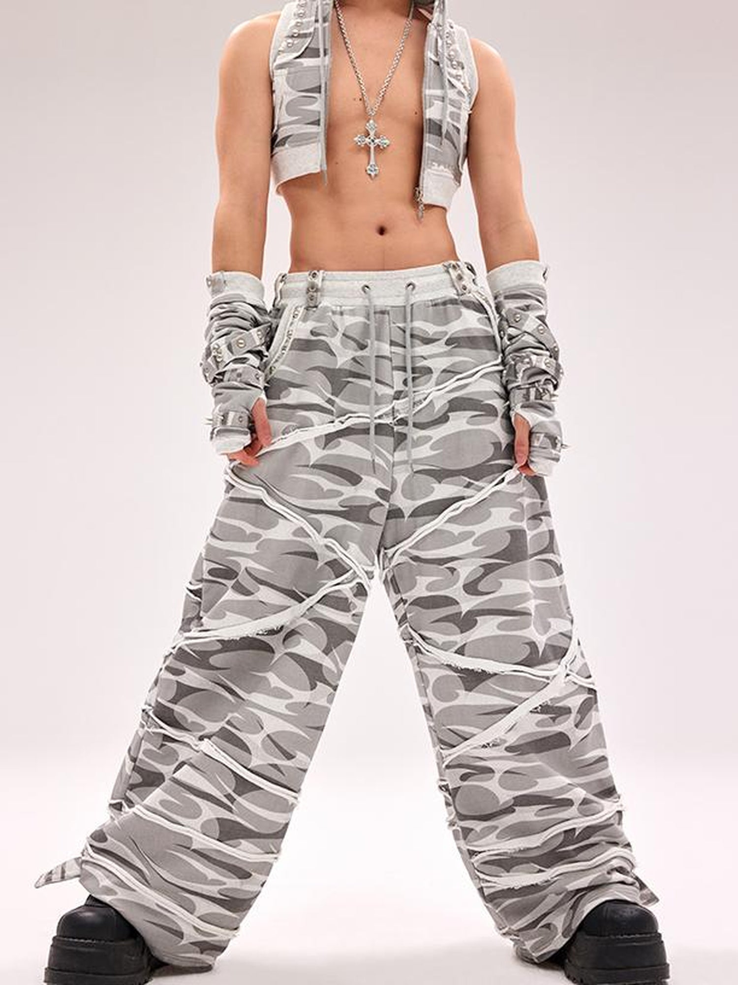 CFIERCE C Fierce Totem Camo Sweatpants