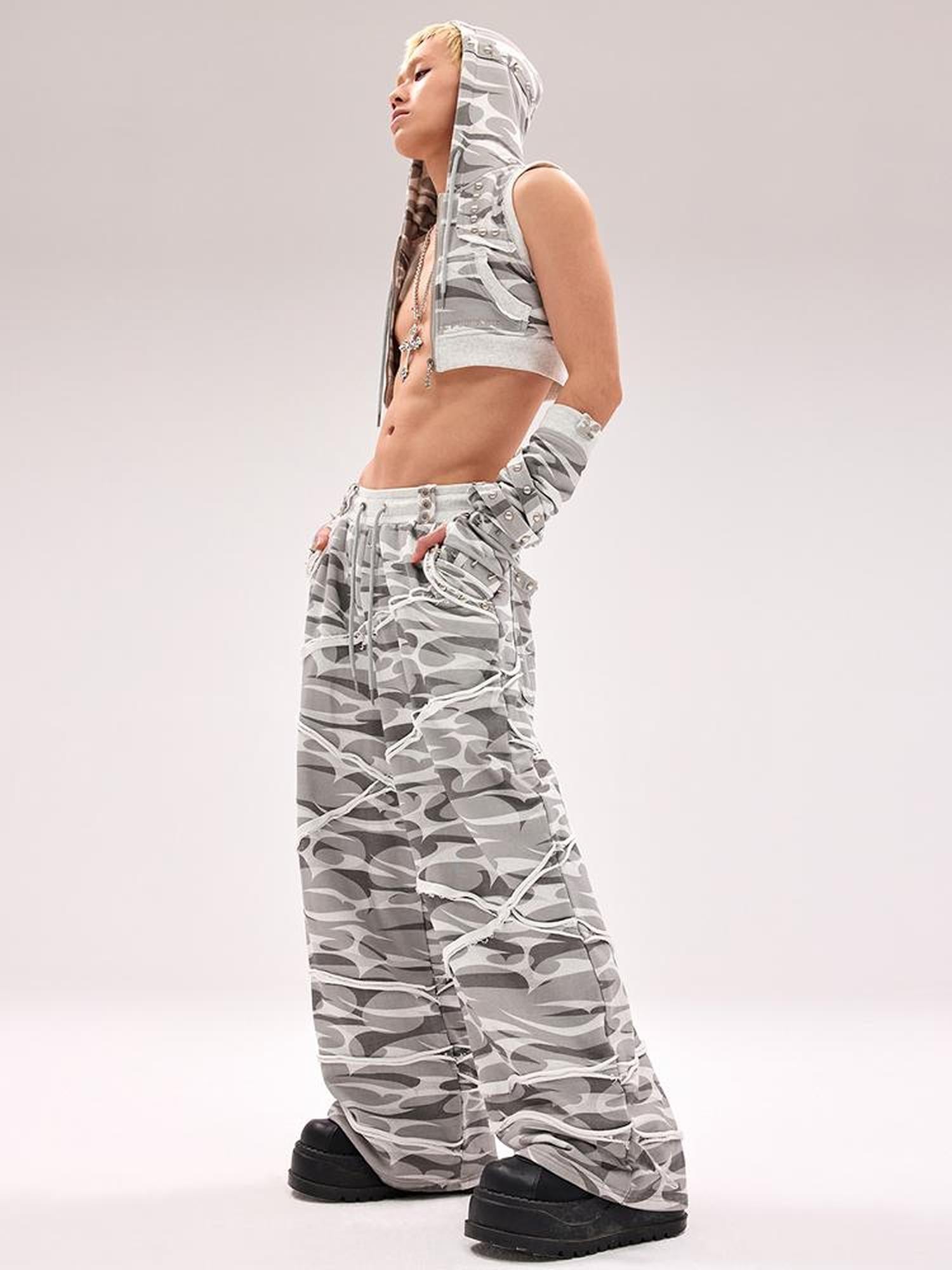CFIERCE C Fierce Totem Camo Sweatpants