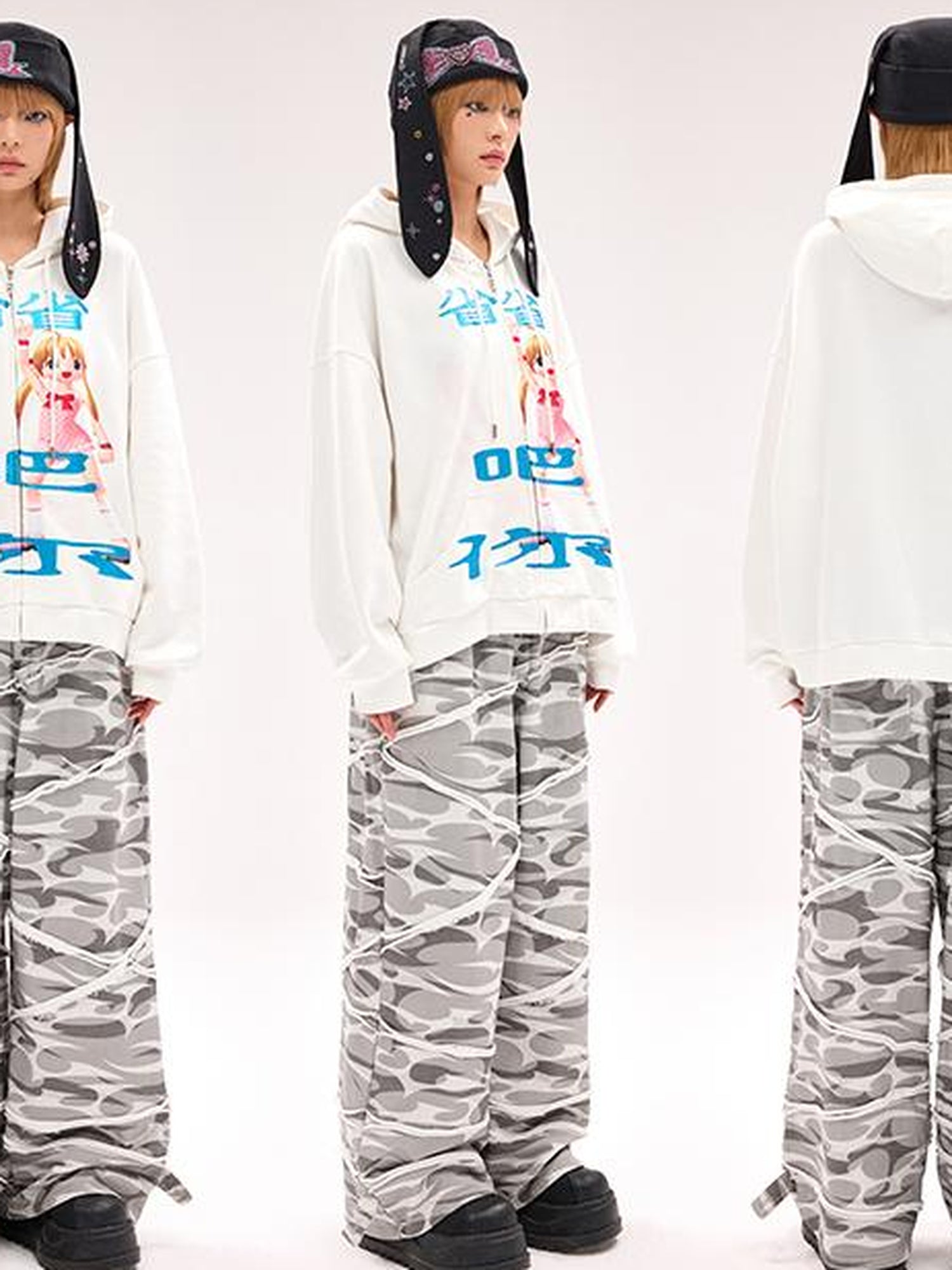 CFIERCE C Fierce Totem Camo Sweatpants