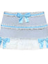 Cascading Pleated Tulle Skirt