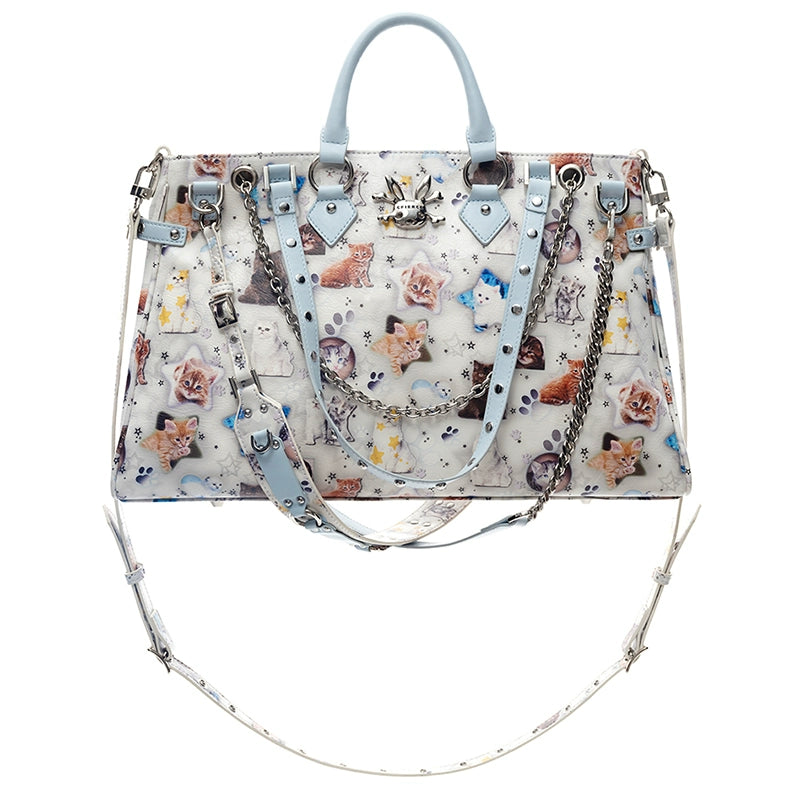 CFIERCE_Cat_Print_Multi_Strap_Top_Handle_Crossbody_Bag_MISSTT