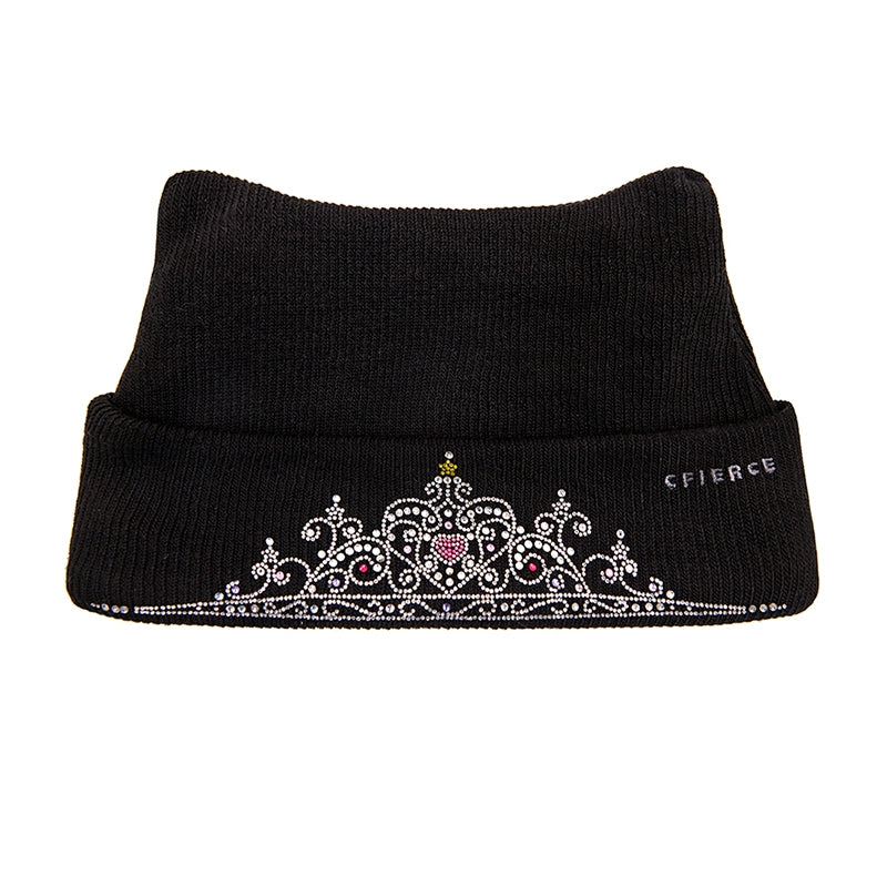 CFIERCE_Crown_Crystal_Embellished_Knit_Beanie_MISSTT